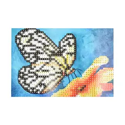 Алмазна мозаїка Чарівний метелик YAB28690, 10х15 см
