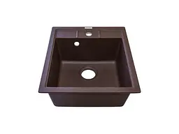 Кухонна мийка Adamant Brick 460x515x200 коричневий 000000467, Коричневий - мініатюра 2