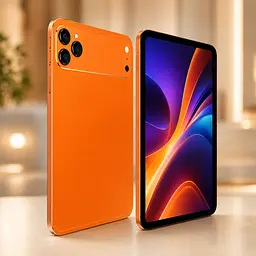 Планшет MEIJIAHUI 5G 7" 17 PRO I17 8000 mAh 5 Мп 8 Мп Android 15 Помаранчевий