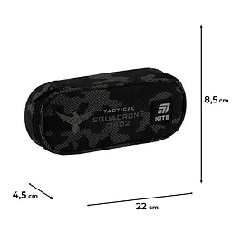 Пенал Kite чорний (K25-599-15) - мініатюра 3