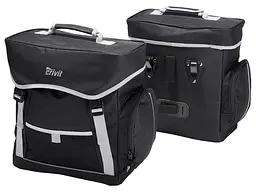 Велосумка з дощовиком Crivit 17L IAN374191 Чорна - мініатюра 3