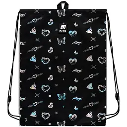 Сумка для форми та взуття для дівчинки Kite K25-600L-1 Чорний