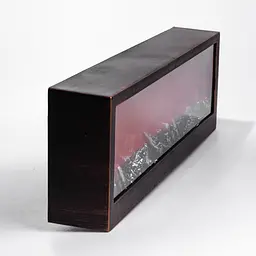 Камін декоративний з LED-підсвіткою 60*10*20 см, бронзовий Yiwu SP-26BR - мініатюра 5