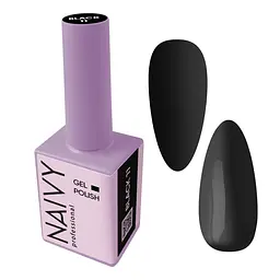 Гель-лак Naivy Professional Black №11, 10 мл