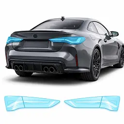 Антигравійна захисна бронеплівка за лекалами для BMW M4 G82/G83 2020-2024 - задні ліхтарі стопи