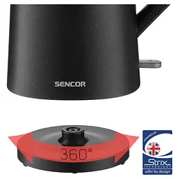 Чайник Sencor SWK 0551BK (41023976) - мініатюра 5