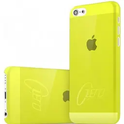 Чохол-накладка itSkins Zero.3 cover case для iPhone 5 yellow - мініатюра 3