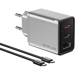 Зарядний пристрій EcoFlow RAPID Charger 65W (EFA-65W-GAN-CHARGER-EU)