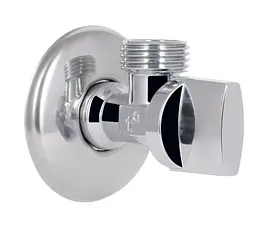 Кран приладовий Thermo Alliance Base Арко 1/2" ЗЗ хром, кутовий латунний SD185W1515 - мініатюра 6