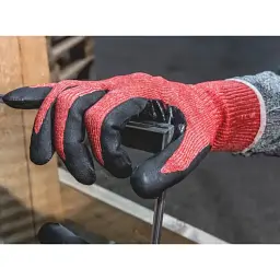 Рукавиці захисні Wurth W-500 Level F від порізів покриття нітрил пара р. 10 (0899403910) - мініатюра 4
