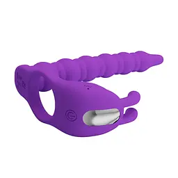 Віброкільце PRETTY LOVE Blackney purple, 7 vibration functions Memory function PRETTY LOVE BI-210327-1 102765 - мініатюра 3