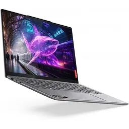 Ноутбук Lenovo Yoga Pro 7 14ASP9, (83HN0011RM), AMD Ryzen AI 9365 до 5,0 ГГц, 14,5" 2.8K, 32 ГБ, 1 ТБ, AMD Radeon 880M, Windows 11 Home, Luna Gray - мініатюра 2