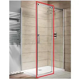 Душові двері Radaway Espera KDJ 140x200 скло, хром, права (380695-01R)