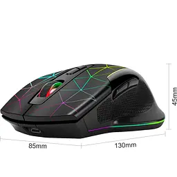 Бездротова ігрова миша Sundy PUBG M30 Black з акумулятором і підсвічуванням 2.4 ГГц - мініатюра 3