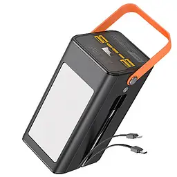 Портативний акумулятор Power Bank Hoco DB49 Action 22.5 W 100000 mAh QC3.0 PD20 W - мініатюра 4