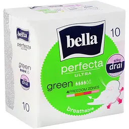 Гігієнічні прокладки Bella Perfecta Ultra Green 10 шт. (BE-013-RW10-278)