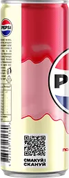 Напій Pepsi Полуниця та вершки безалкогольний сильногазований з/б 0.33 л  - мініатюра 3