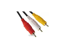 Кабель ATCOM Audio-Video 3 x RCA - 3 x RCA 3 м (10712)