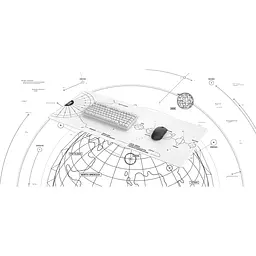 Ігрова поверхня Dark Project Terra Nova XL White (DPMP_NOVA_WHITE_XL) [151427] - мініатюра 10