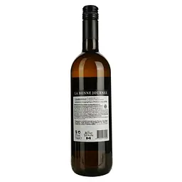 Вино La Bonne Journee Chardonnay IGP Pays d'Oc біле сухе 0.75 л - мініатюра 2