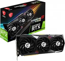 Відеокарта MSI RTX 3080Ti 12Gb Gaming X Trio (GeForce RTX 3080 Ti GAMING X TRIO 12G) (GDDR6X, 384 bit, PCI-E v4.0) Б/в - мініатюра 5