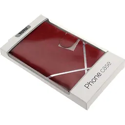 Чохол-книжка Toto Book Silicone Slide Universal Cover 6.5" (№2) Red - мініатюра 2
