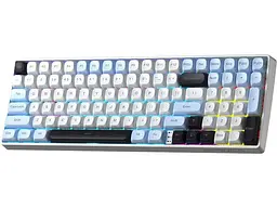 Клавіатура Aula S100 Pro RGB KRGD Brown Switch Wireless White/Black (6948391205755) - мініатюра 2