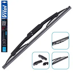 Щітка склоочисника каркасна VITOL EXO 12" (300 мм)