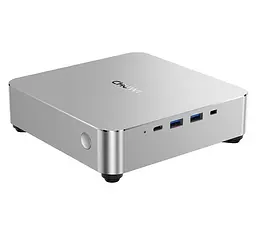 Неттоп Chuwi AuBox, сріблястий, Core i7-13620H (10x2.4-4.9 GHz), 32Gb DDR4, 1Tb SSD NVMe, UHD Graphics, WiFi 6, bloetooth 5.3,