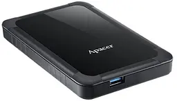 Зовнішній жорсткий диск Apacer AC332 Black 2 TB (AP2TBAC532B-1) [70259] - мініатюра 3