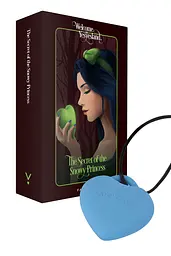 Мінівібратор "Сердечко" FairyGasm PleasureStone blue, 9 режимів, на шнурку