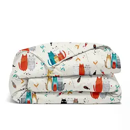Дитяча постільна білизна Cosas COLOR CATS CS5 110х140см (ColorCats_El80-68Sky_140) - мініатюра 3
