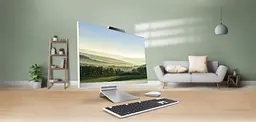 Комп'ютер персональний моноблок Asus M3702WFAT-WPF0030 27" FHD AG Touch AMD R5-7520U 8GB F1TB UMA WiFi кл+м Без ОС білий - мініатюра 2