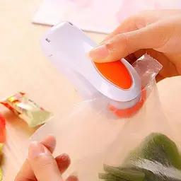 Ручний міні зварювач пакетів Korea Type Mini Sealing Білий, Kitchen Master 84959 - мініатюра 4