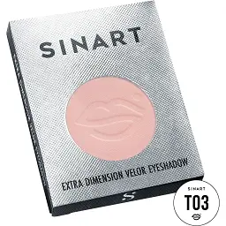 Пресовані тіні для повік Sinart Extra Dimension Velor Eyeshadow T03 1.5 г - мініатюра 3