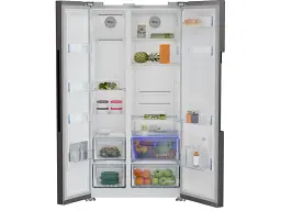 Холодильник з морозильною камерою Beko GN163140SN - мініатюра 3