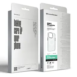 Чохол ArmorStandart Unit MagSafe для Apple iPhone 14 Pro Max Matte Clear Silver - мініатюра 6
