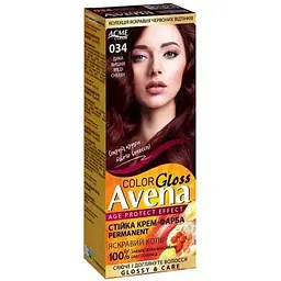 Крем-фарба AVENA Gloss Color 034 Дика вишня