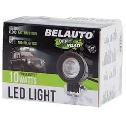 Світлодіодна додаткова LED фара Belauto Flood Ближнє світло Алюмінієвий корпус (BOL0110LF) - мініатюра 3