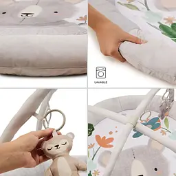 Розвивальний килиимок Kinderkraft Cozyplay (KPCOZY00LGR0000) - мініатюра 10