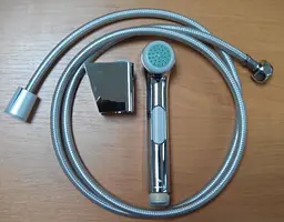 Гігієнічний гарнітур зі шлангом 125 см Hansgrohe EcoSmart 32129000, Хром - мініатюра 2