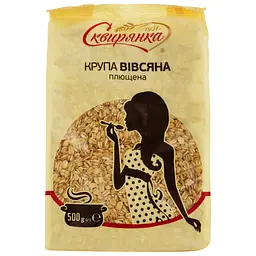 Крупа вівсяна плющена Сквирянка 1.5 кг (3 шт. x 500 г) - мініатюра 2