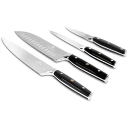 Набір ножів 4 предмети Berlinger Haus Matte Black Collection (BH-3135)