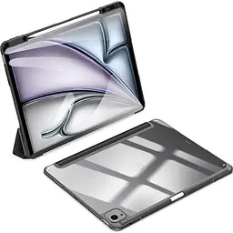 Чохол-книжка Dux Ducis Toby Series With Pencil Holder для Apple iPad Air 13` (2024-2026)/Pro 12.9` (2020-2022) Black [130630] - мініатюра 6