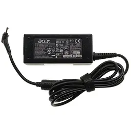 Блок живлення для ноутбука ACER 19V 2.15A 40W 3.0x1.0мм L-подібний роз'єм чорний RECTANGULAR - мініатюра 2