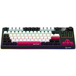 Клавіатура Lorgar KBP70TKLW Pro Wireless TKL EN/UA Black Red (LRG-KBP70TKLW-BK-US) - мініатюра 2