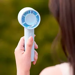 Портативний вентилятор Xiaomi Solove Portable Fan (F01-FAN) Blue - мініатюра 6