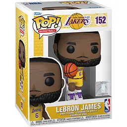 Ігрова фігурка Funko Pop! NBA LeBron James в жовтій уніформі (65792) - мініатюра 2