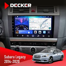 Штатна магнітола Subaru Legacy 2014-2020 Decker D9-006 4x64, 4G Decker (НФ-00003847)