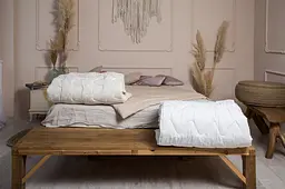 Ковдра Novita 172х205 см антиалергенна двоспальна легка біла 20-0256 White (22822)